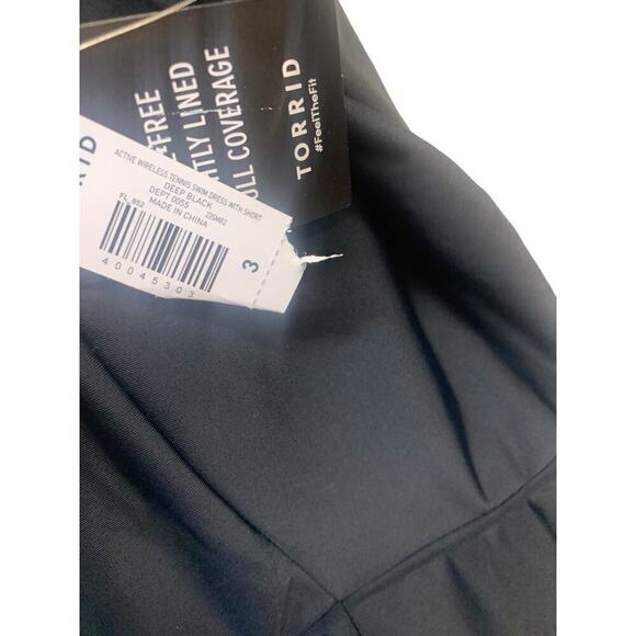 NWT Torrid Wireless Tennis Swim‎ Dress With Short SZ 3 - Picture 6 of 12